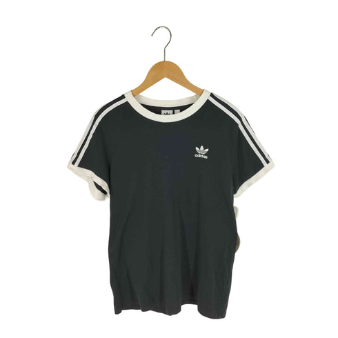 アディダスオリジナルス adidas Originals 3-STRIPES TEE 3ライン ロゴ刺繍 Tシャツ レディース JPN:M