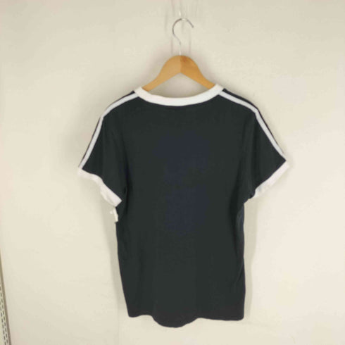 アディダスオリジナルス adidas Originals 3-STRIPES TEE 3ライン ロゴ刺繍 Tシャツ レディース JPN:M
