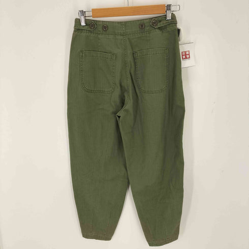 ポロラルフローレン POLO RALPH LAUREN ヘリンボーンミリタリーテーパードパンツ レディース 0