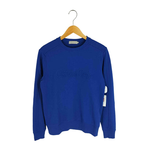 カルバンクラインジーンズ Calvin Klein Jeans エンボスロゴ クルーネック スウェット メンズ JPN:S
