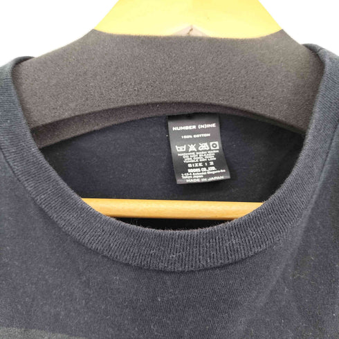 N NUMBER フロントプリント S/S Tシャツ メンズ JPN:2