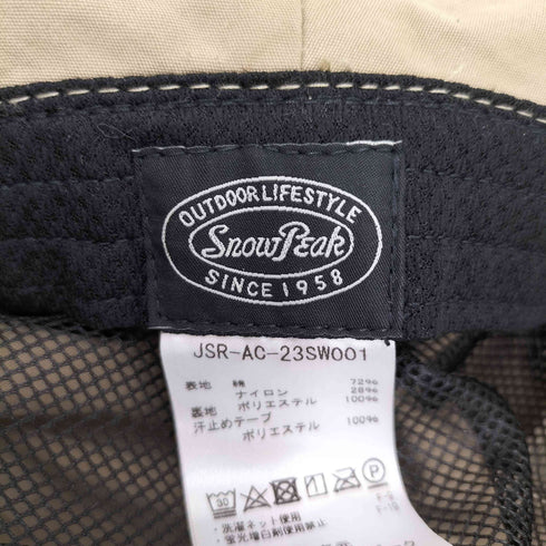 スノーピーク Snow Peak キャンプバケットハット メンズ
