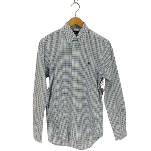 ラルフローレン RALPH LAUREN slim fit stretch oxford オックスフォード ボタンダウンシャツ メンズ import:S