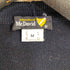 マクダビット MCDAVID 80-90s MADE IN ITALY フロントロゴ刺繍 金ボタンコットンシルクカーディガン レディース import:M