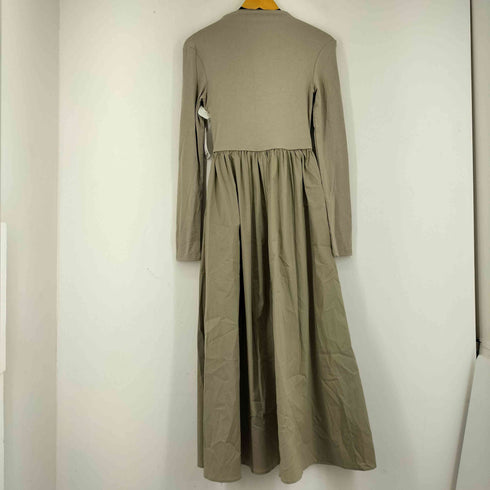 MULVAN ハイネック切替ワンピース レディース import:M