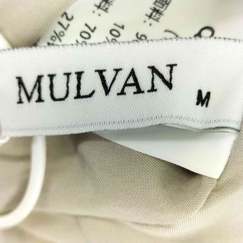 MULVAN ハイネック切替ワンピース レディース import:M