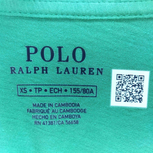 ポロラルフローレン POLO RALPH LAUREN ポニーTシャツ レディース import:XS