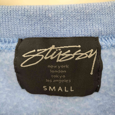 ステューシー Stussy ホンジュラ製 バックプリントクルーネックトレーナー メンズ S