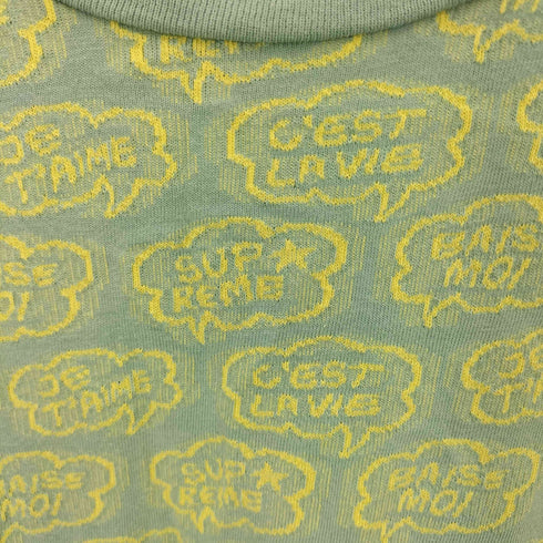 シュプリーム Supreme Word Bubble Jacquard S/S Top メンズ XL