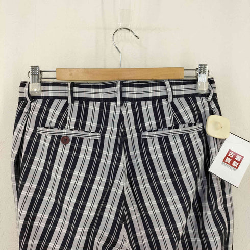 アーペーセー A.P.C. 90s MADE IN FRANCE コットンチェック ノータックスラックス メンズ 38