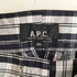 アーペーセー A.P.C. 90s MADE IN FRANCE コットンチェック ノータックスラックス メンズ 38