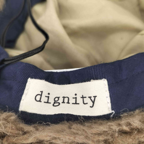 DIGNITY ファーバケットハット レディース