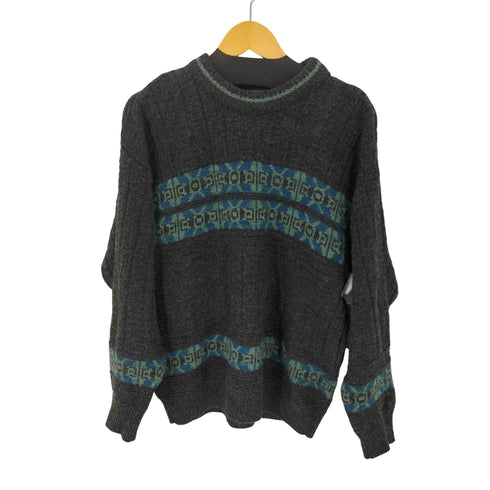 Cloude de Pienne ノルディック柄ニット ユーロ メンズ import:M
