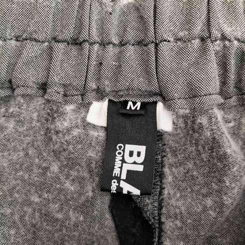 ブラックコムデギャルソン BLACK COMME des GARCONS 20SS 洗い加工 ポリウール バルーンパンツ メンズ JPN:M