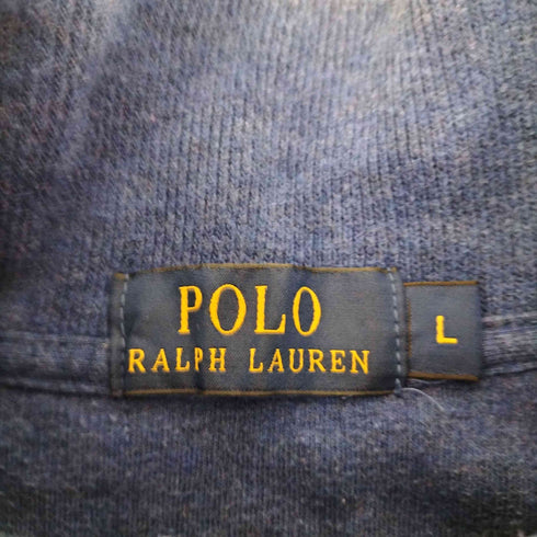 ポロラルフローレン POLO RALPH LAUREN ポニー刺繍ハーフジップセーター メンズ import:L