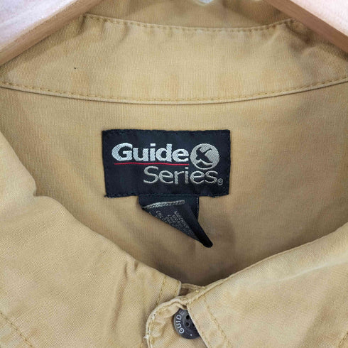 Guide Series MADE IN INDIA 両フラップポケット ボタンダウンL/Sシャツ メンズ import:XL