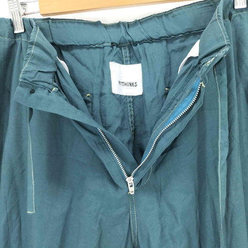 MYTHINKS シルクレーヨン ストレートパンツ レディース JPN:XS