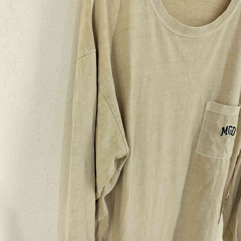 マハグリッド mahagrid MGD PIGMENT POCKET LS TEE メンズ JPN:L