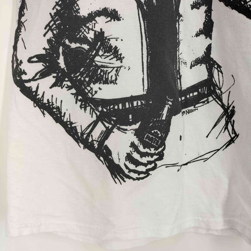 ギルダン GILDAN Bottleman ボトルマン プリント バンドTシャツ メンズ import:XL