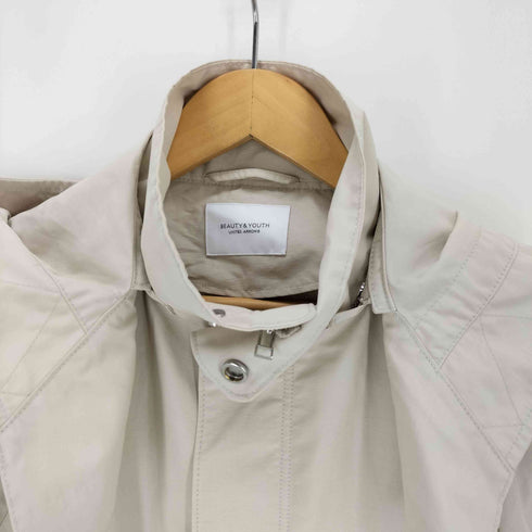 ビューティーアンドユースユナイテッドアローズ BEAUTY & YOUTH UNITED ARROWS グログランフードマウンテンパーカー レディース JPN:L