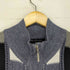 SILVER SILK フロントデザインニットジップジャケット メンズ JPN:XXL