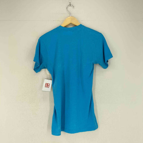USA製 シングルステッチ フロントプリントクルーネックTシャツ メンズ JPN:S