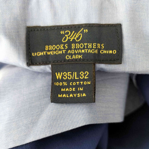 ブルックスブラザーズ 346 BROOKS BROTHERS LIGHTWEIGHT ADVANTAGE CHINO メンズ W35/L32