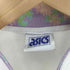 アシックス ASICS 80-90S SPATINY 刺繍 短丈 フルジップ トラックジャケット ジャージ レディース 胸囲 82 身長155