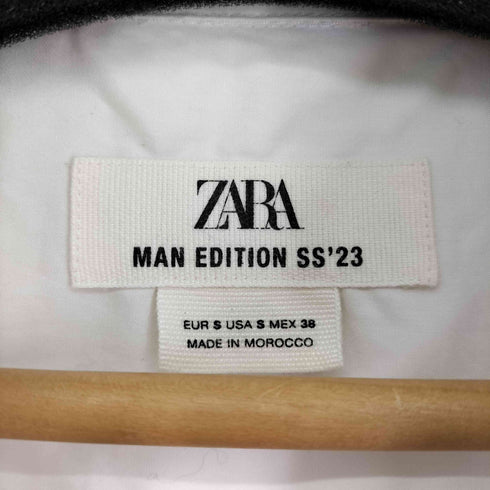 ザラ ZARA リングジップシャツ メンズ S