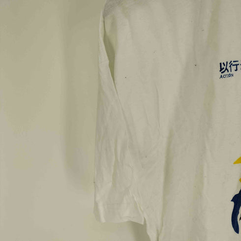 90S soga BEIJING・CHINA NGO FORUM ON WOMEN`95 プリント Tシャツ メンズ import:L
