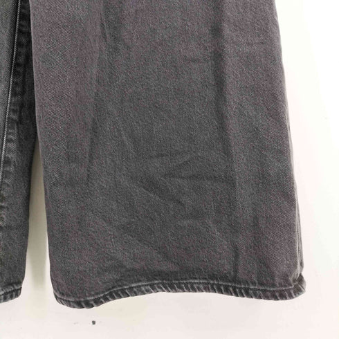 リーバイス Levis XL FOOD ブラックデニムパンツ レディース 27