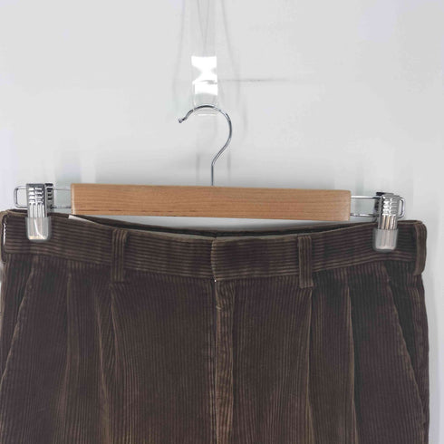 2タックストレートコーデュロイパンツ メンズ W39