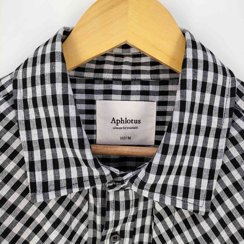 Aphlotus Yoke Pocket Design Regular Collar Over Shirt ヨークポケットデザイン レギュラーカラー オーバーシャツ メンズ JPN:M
