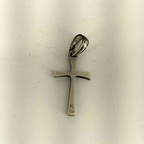 ANTONIO ENGRAVED SV950 TINY CROSS PENDANT メンズ