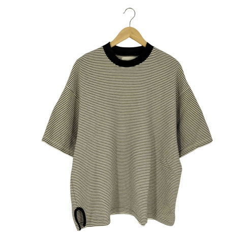 Aphlotus Oversized Border Wide S/S Cutand Sew オーバーサイズ ボーダー ワイド S/S カットソー メンズ JPN:M