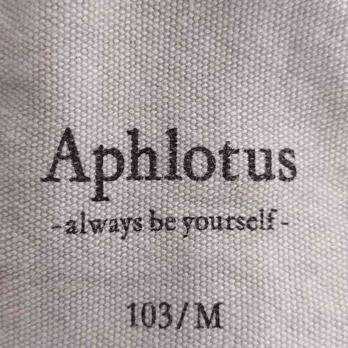 Aphlotus Vintage-Like 10 Tuck Big Tapered Easy Pants ヴィンテージライク 10タック ビッグテーパード イージーパンツ メンズ JPN:M