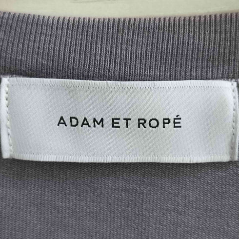 アダムエロペ Adam et Rope オーガニックコットン LOGO Tシャツ メンズ JPN:L