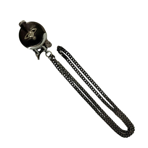 ヴィヴィアンウエストウッド Vivienne Westwood メタルORB チェーン付オイルライター メンズ