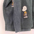 ジェラートピケオム Gelato Pique Homme SNOOPY JQDカーディガン メンズ JPN:L