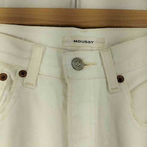 マウジー moussy CUT OUT WIDE STRAIGHT レディース 24