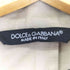 ドルチェアンドガッバーナ DOLCE&GABBANA コットンリネン ピークドラペルノーカラージャケット メンズ 46