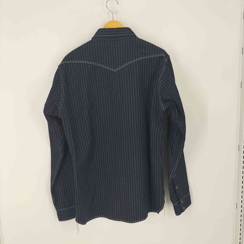 IRON HEART XXXL 12oz ウォバッシュ ウエスタンシャツ ヒッコリー オーバーサイズ メンズ XXXL