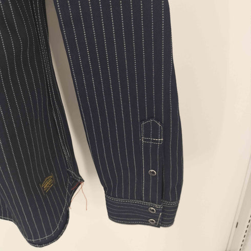 IRON HEART XXXL 12oz ウォバッシュ ウエスタンシャツ ヒッコリー オーバーサイズ メンズ XXXL