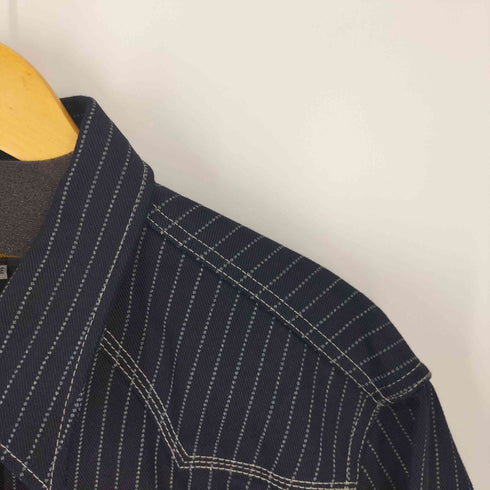 IRON HEART XXXL 12oz ウォバッシュ ウエスタンシャツ ヒッコリー オーバーサイズ メンズ XXXL