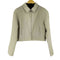ザラ ZARA クロップドジップアップブルゾン レディース import:L