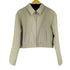 ザラ ZARA クロップドジップアップブルゾン レディース import:L