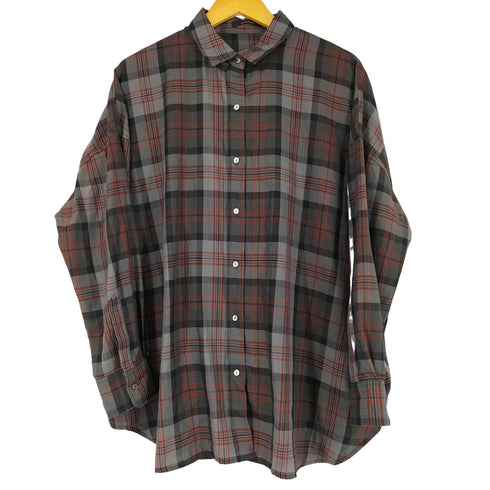 ジーナシス JEANASIS L/S チェックブラウス レディース FREE