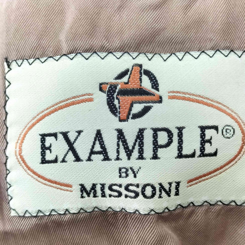 ミッソーニ MISSONI EXAMPLE イタリア製 リネンテーラードジャケット メンズ 46