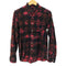 ソフネット SOPHNET. CAMOUFLAGE OVER PRINT FLANNEL CHECK B.D SHIRT メンズ JPN:M