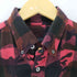 ソフネット SOPHNET. CAMOUFLAGE OVER PRINT FLANNEL CHECK B.D SHIRT メンズ JPN:M